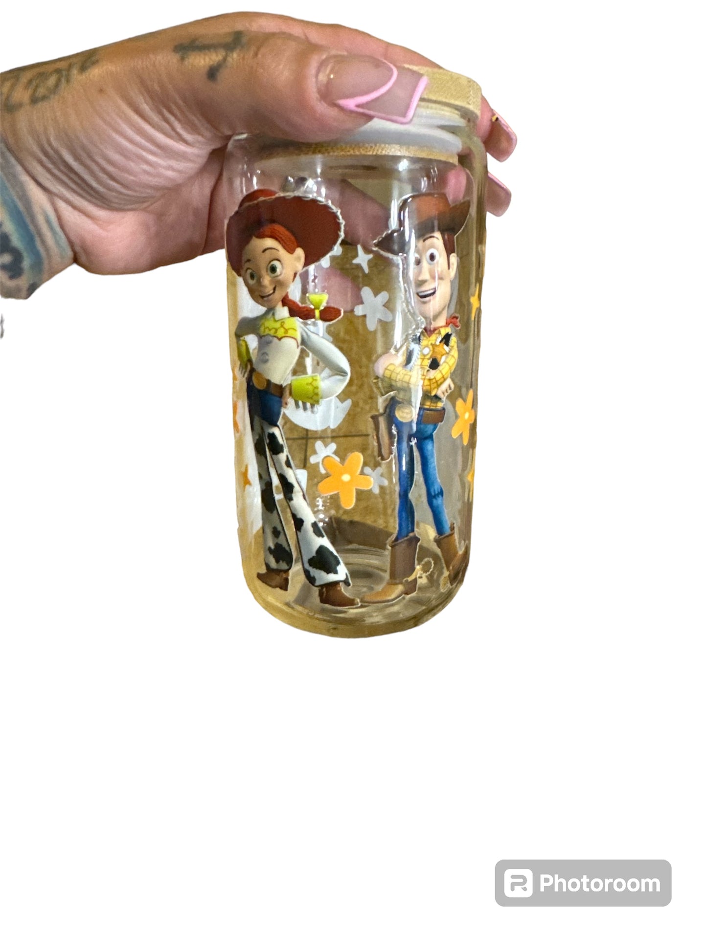 Toy Story glass cup