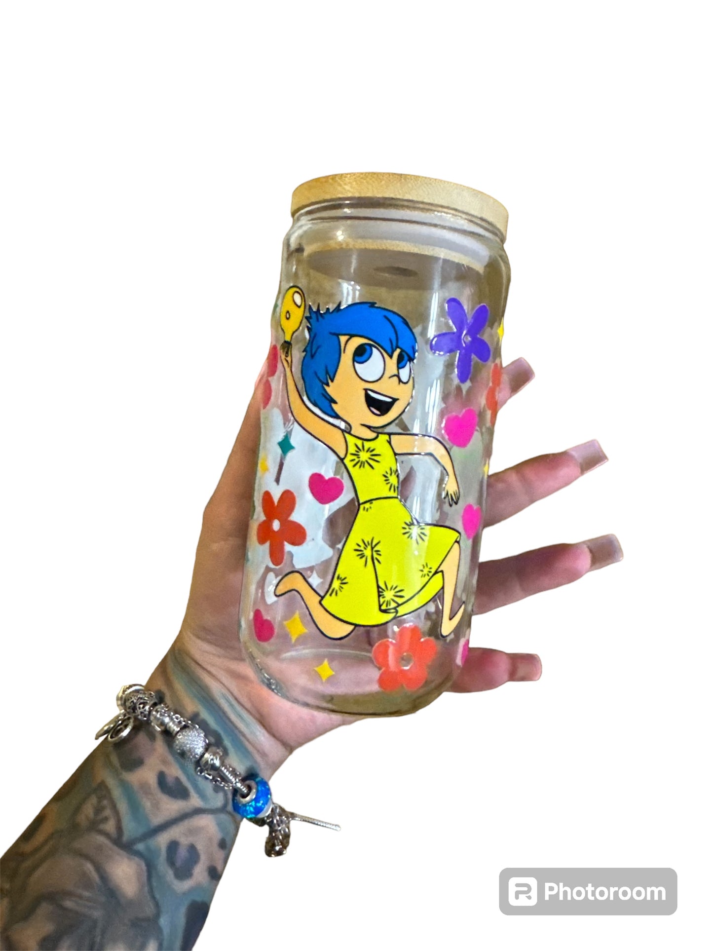 16oz Inside out glass cup