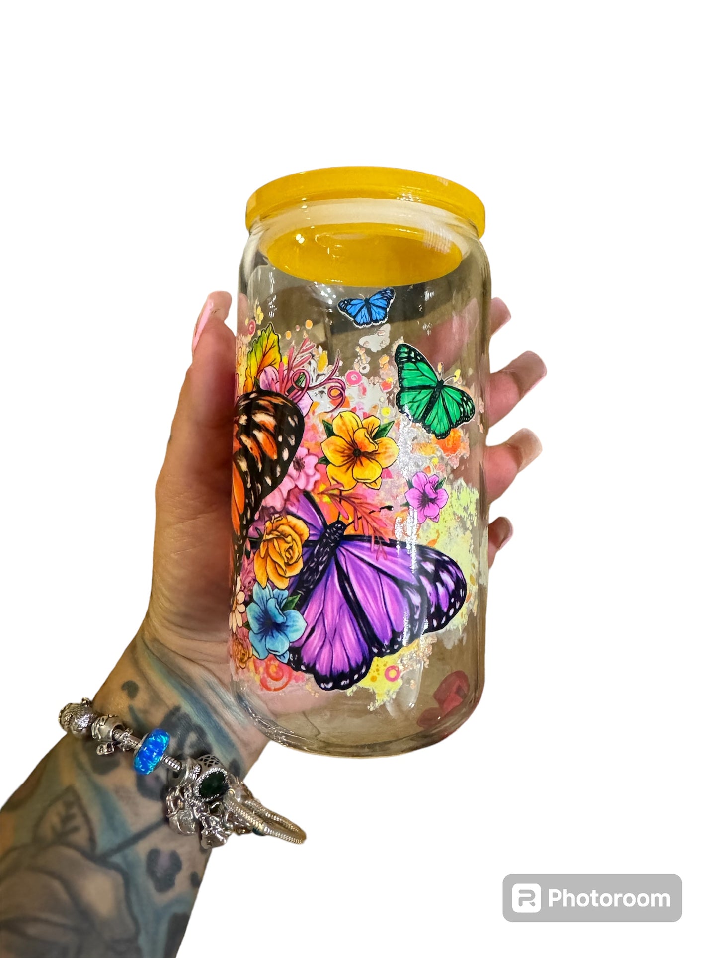16oz butterfly cup