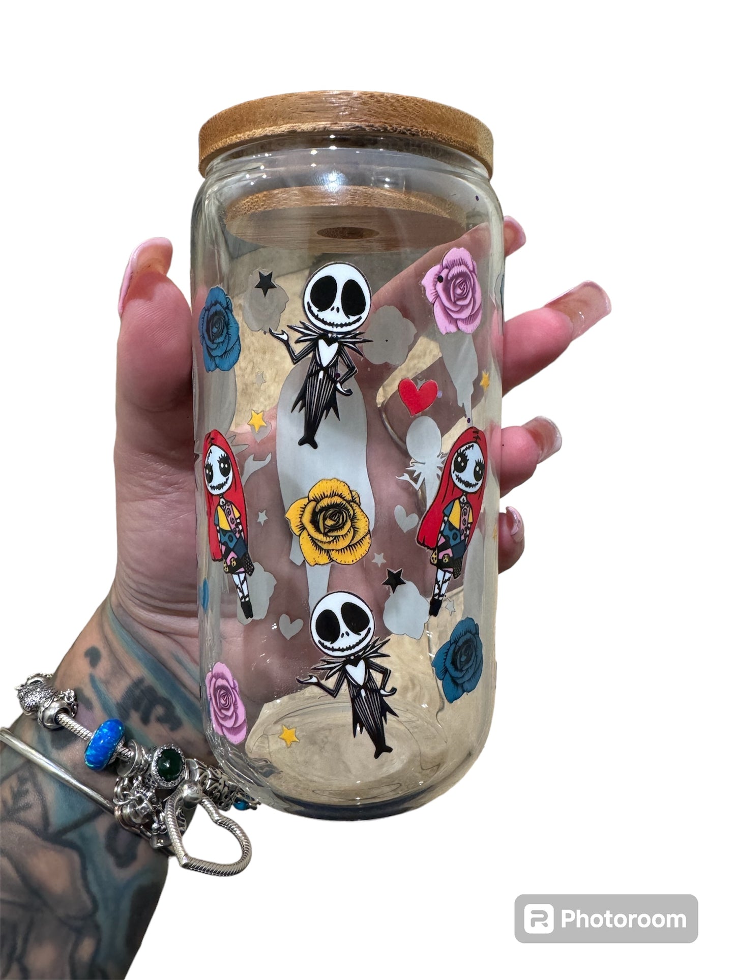 16oz nightmare before Christmas cup