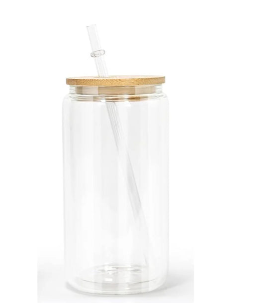 Glass blank snowglobe Cup 16oz- Read Description