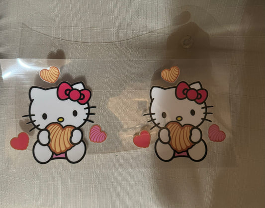 Hello kitty concha decal