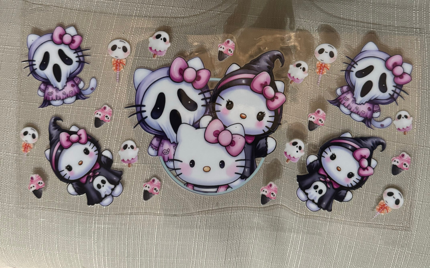 Hello kitty Halloween themed decal