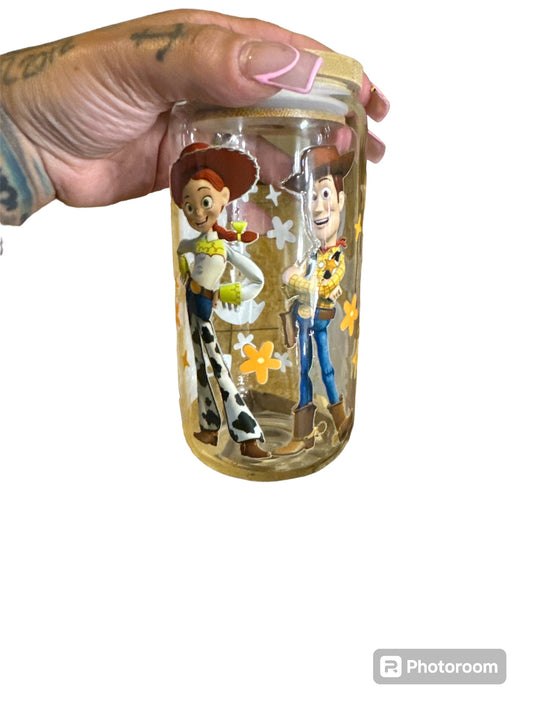 Toy Story glass cup