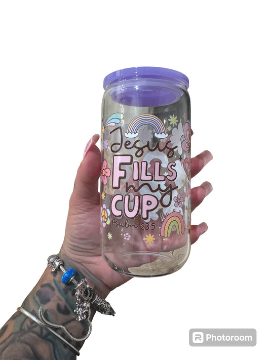 16oz Jesus fills my cup