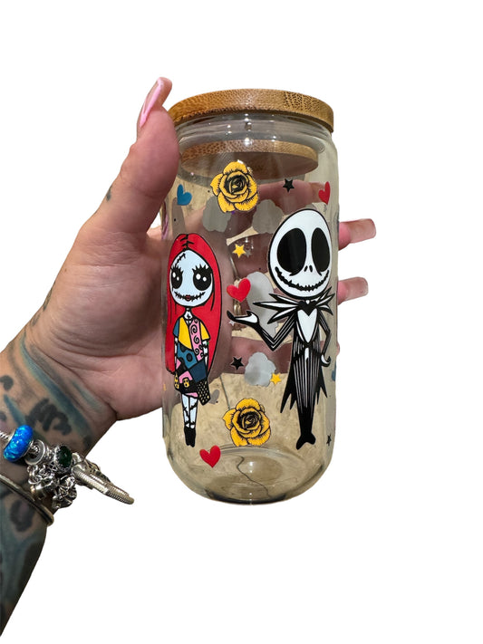 16oz nightmare before Christmas cup