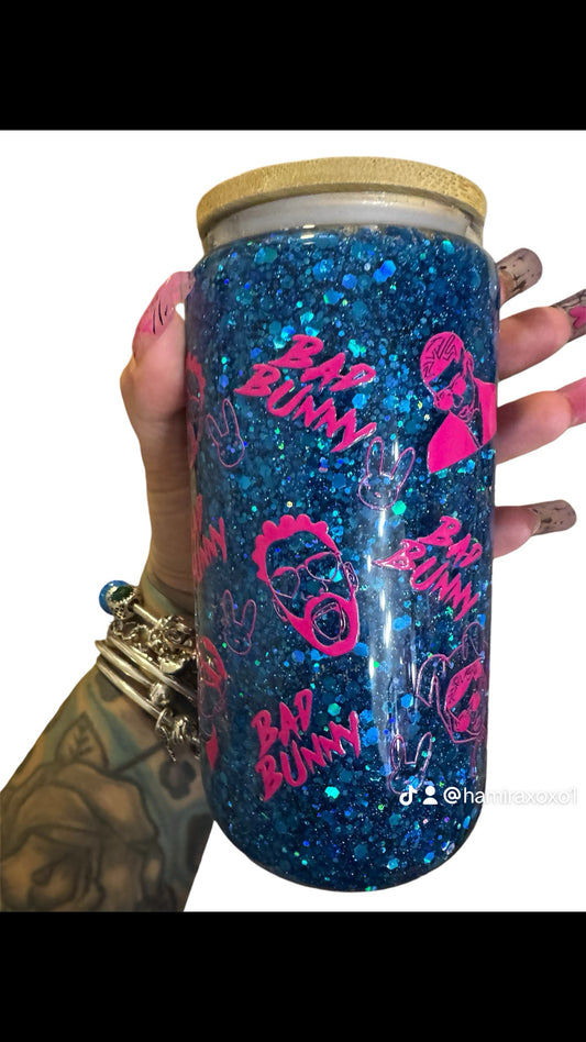 Bad bunny snowglobe
