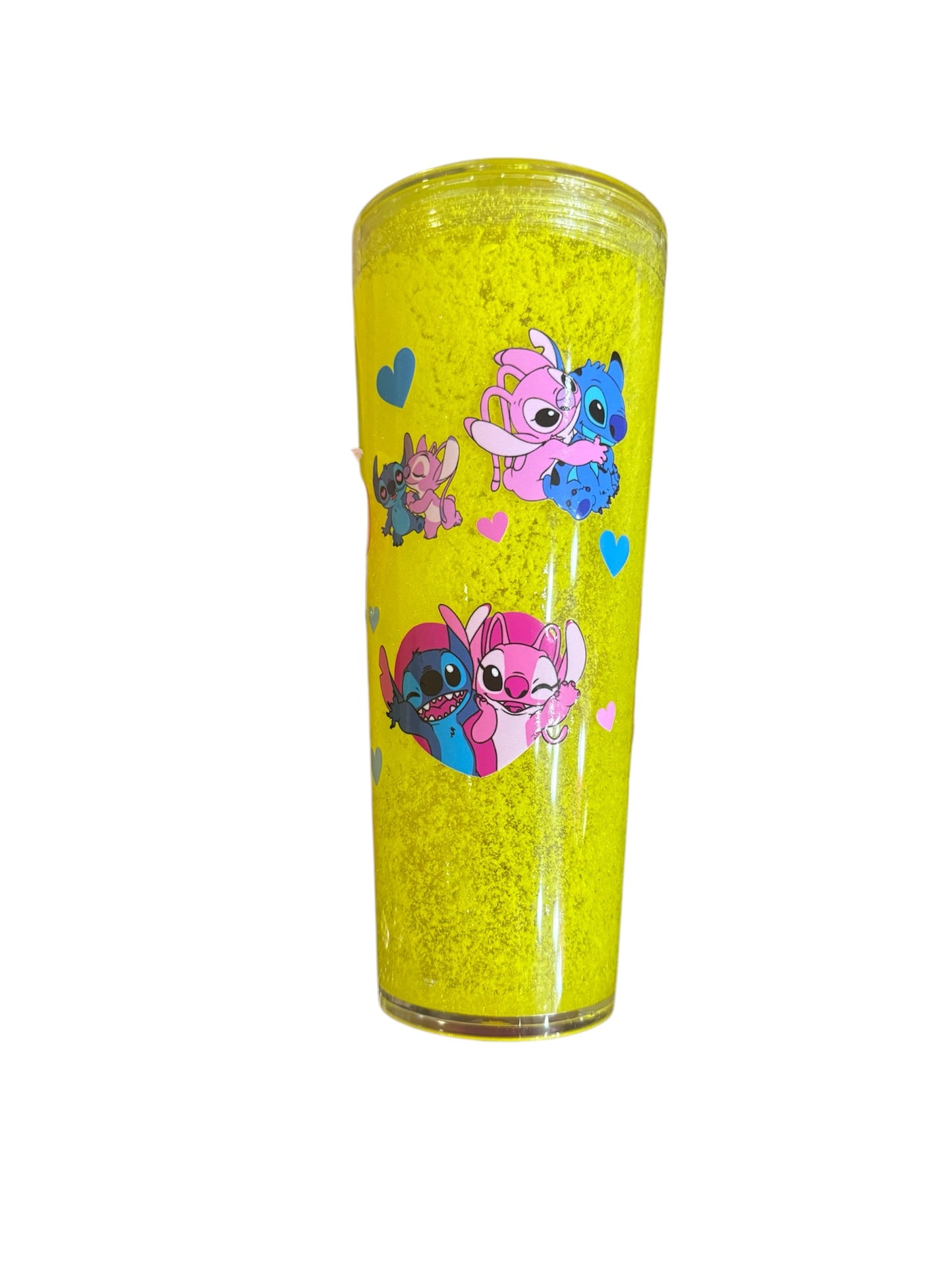 24oz acrylic snowglobe tumbler